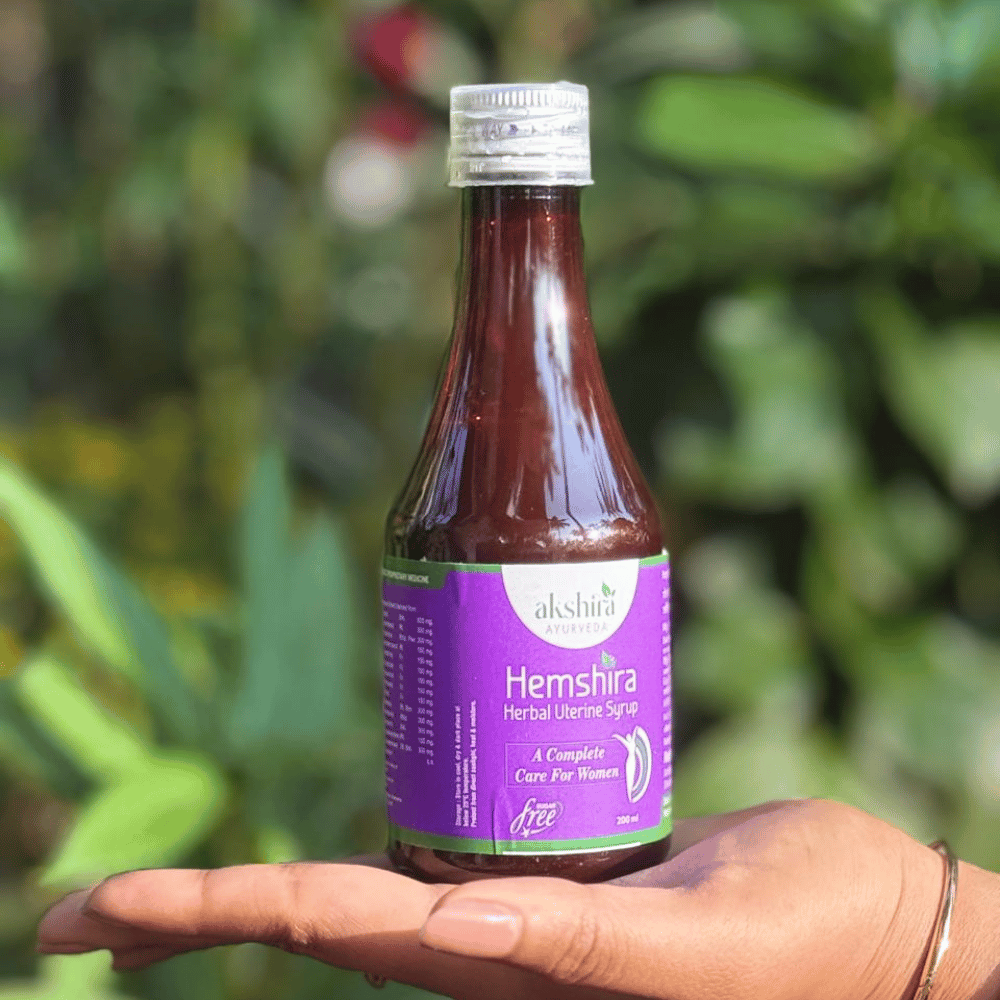 Akshira Ayurveda Hemshira Herbal Uterine Syrup - 245